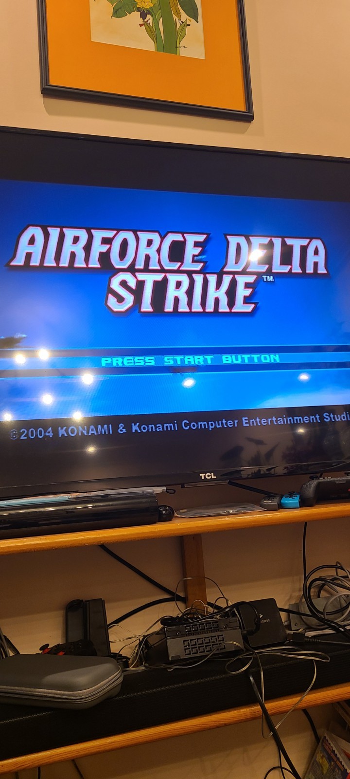 AirForce Delta Strike (Sony PlayStation 2, 2004) CIB Tested Working Konami