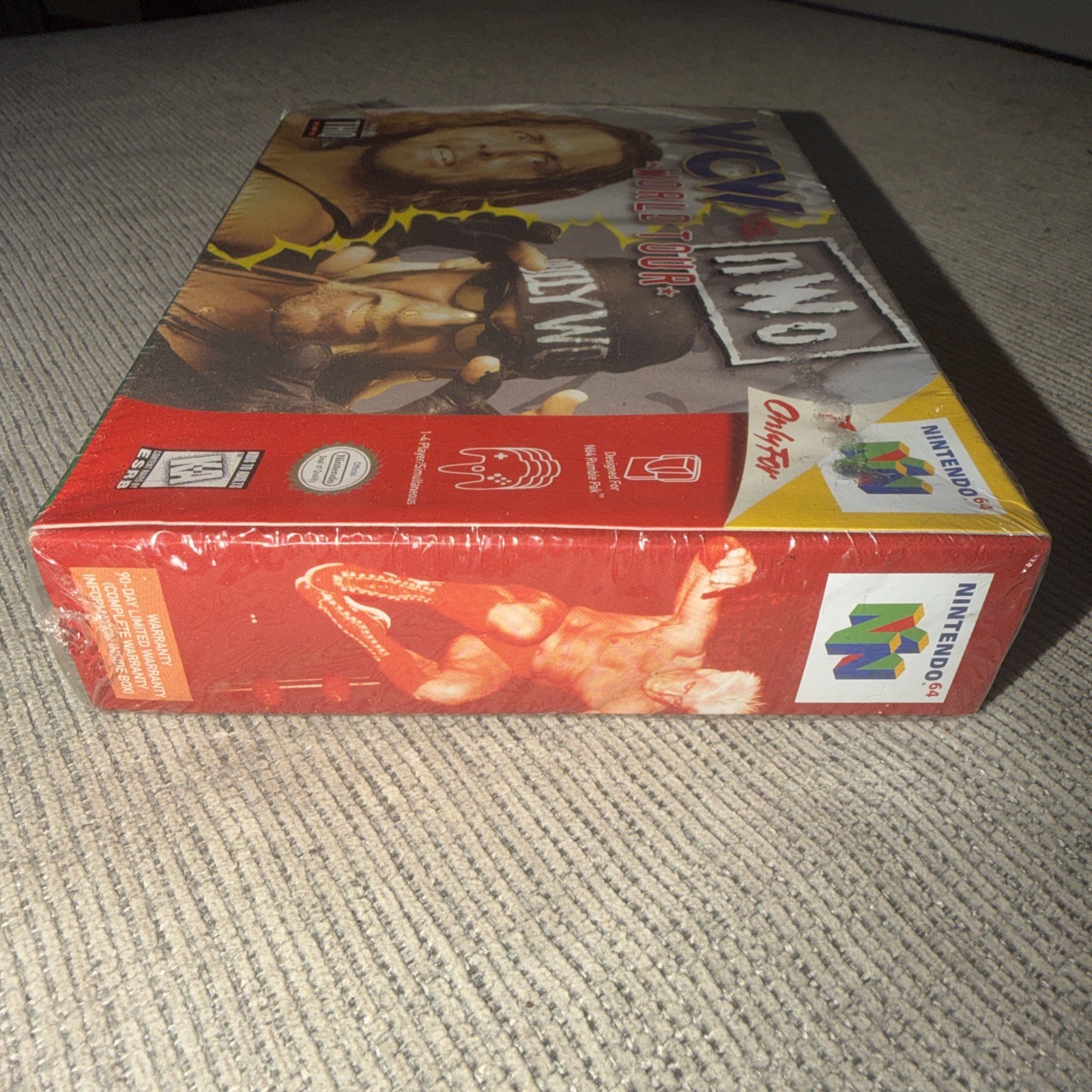 WCW NWO World Tour – Nintendo 64 (N64) Complete in Box (CIB) – New/Unplayed