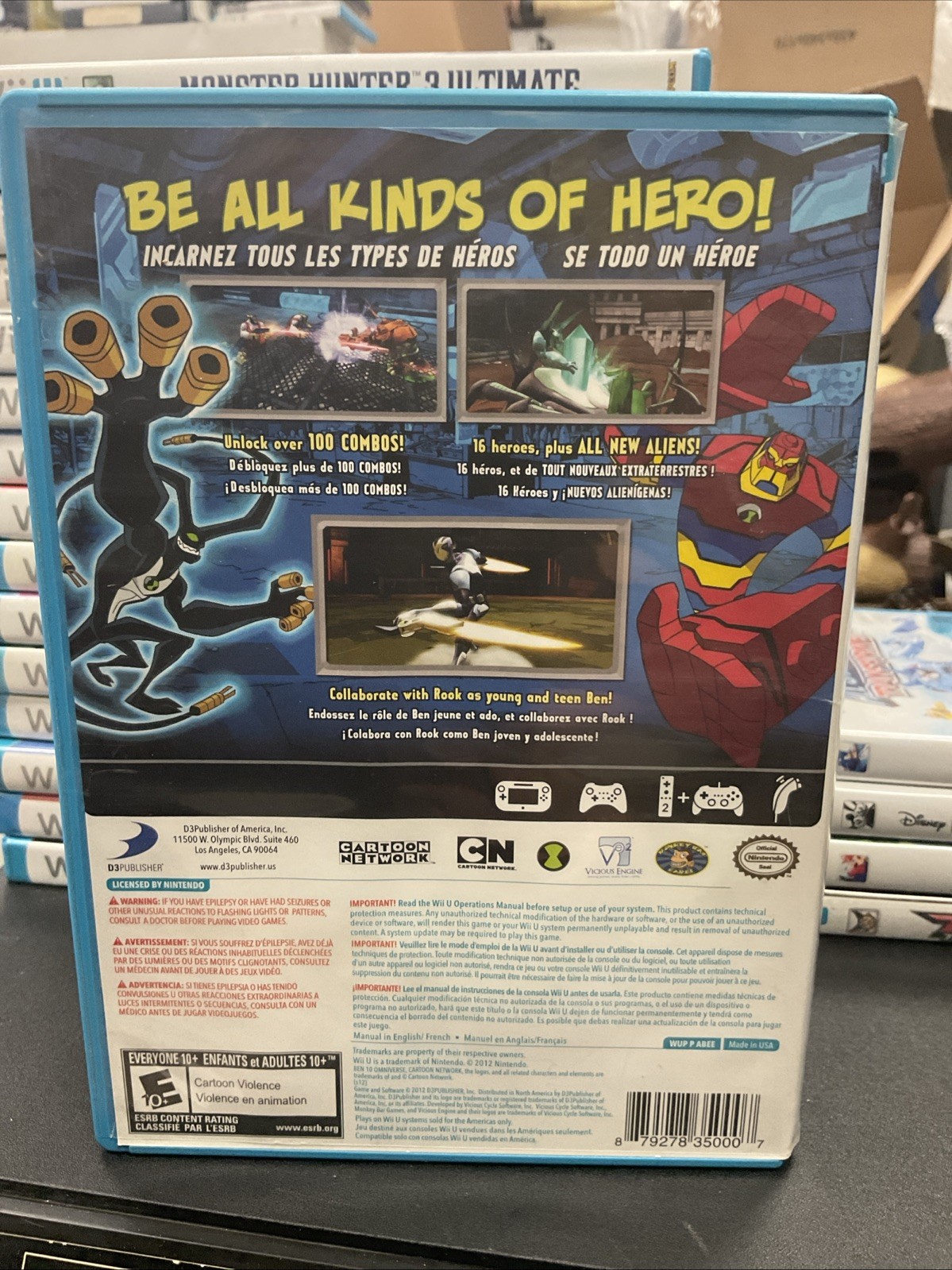 Ben 10: Omniverse (2012) – Nintendo Wii U Game Complete w/ Manual – Tested Kids