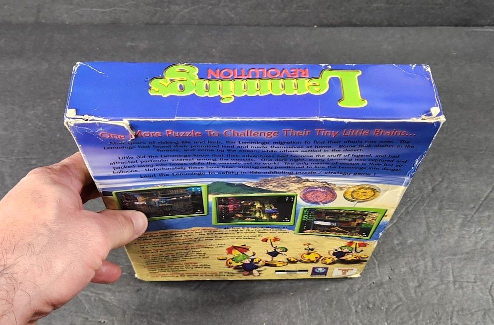 Lemmings Revolution – PC – NIB Psygnosis Ltd. & TAKE2interactive 2001 big box