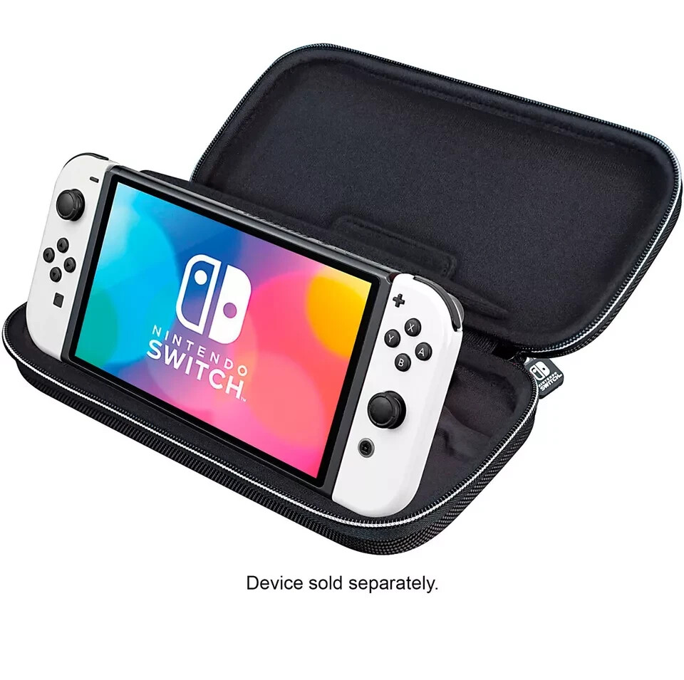 Nintendo Switch Game Traveler Deluxe Travel Case – Light Gray