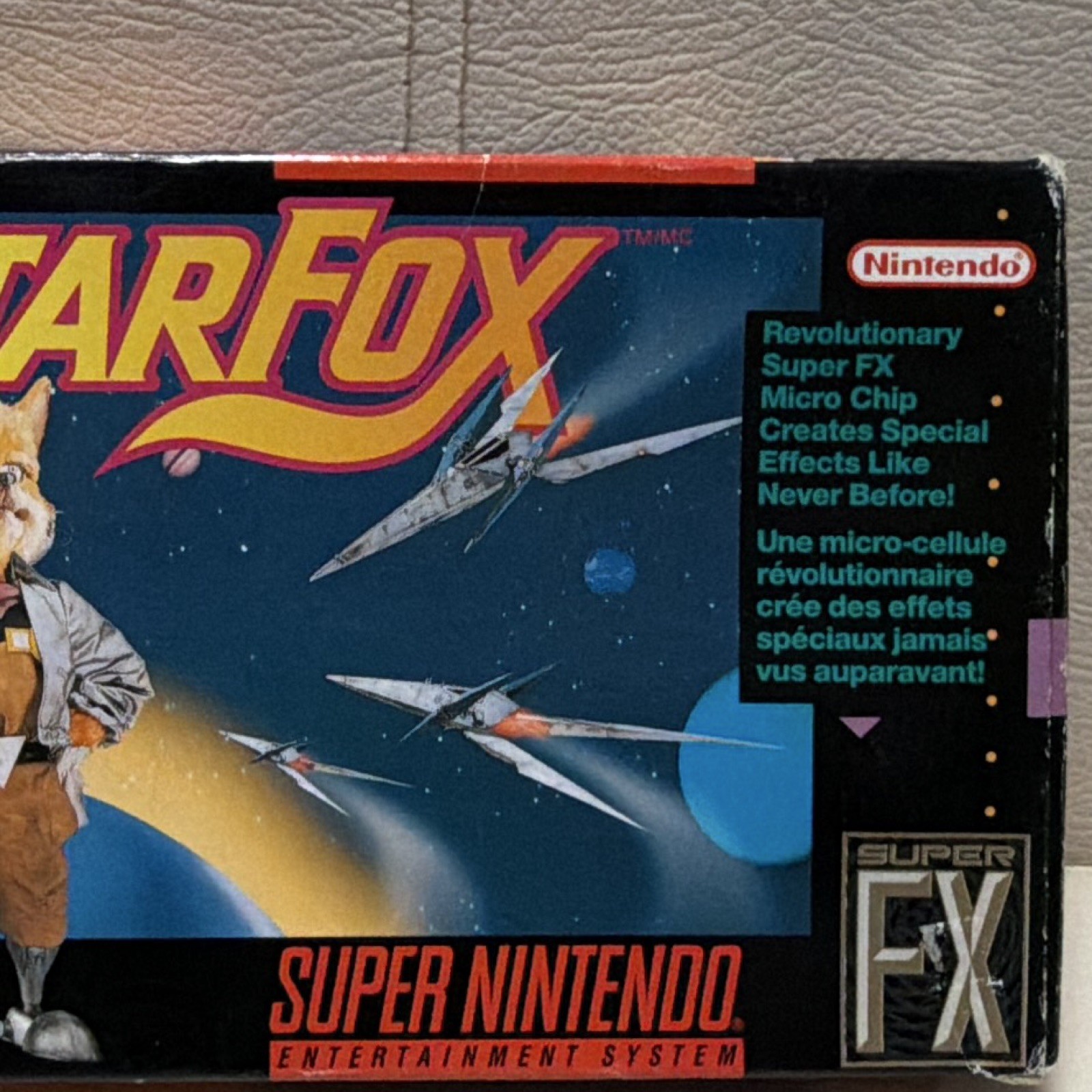 Super Nintendo Star Fox CIB