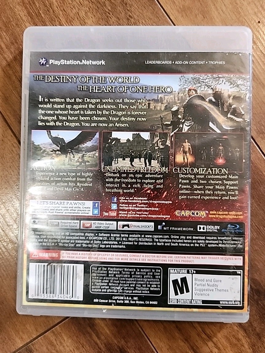 Dragon’s Dogma (Sony PlayStation 3, 2012)