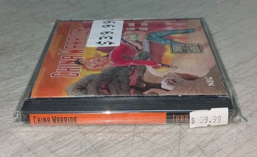 CHINA WARRIOR (TURBOGRAFX 16 TG-16) Complete w/ Manual