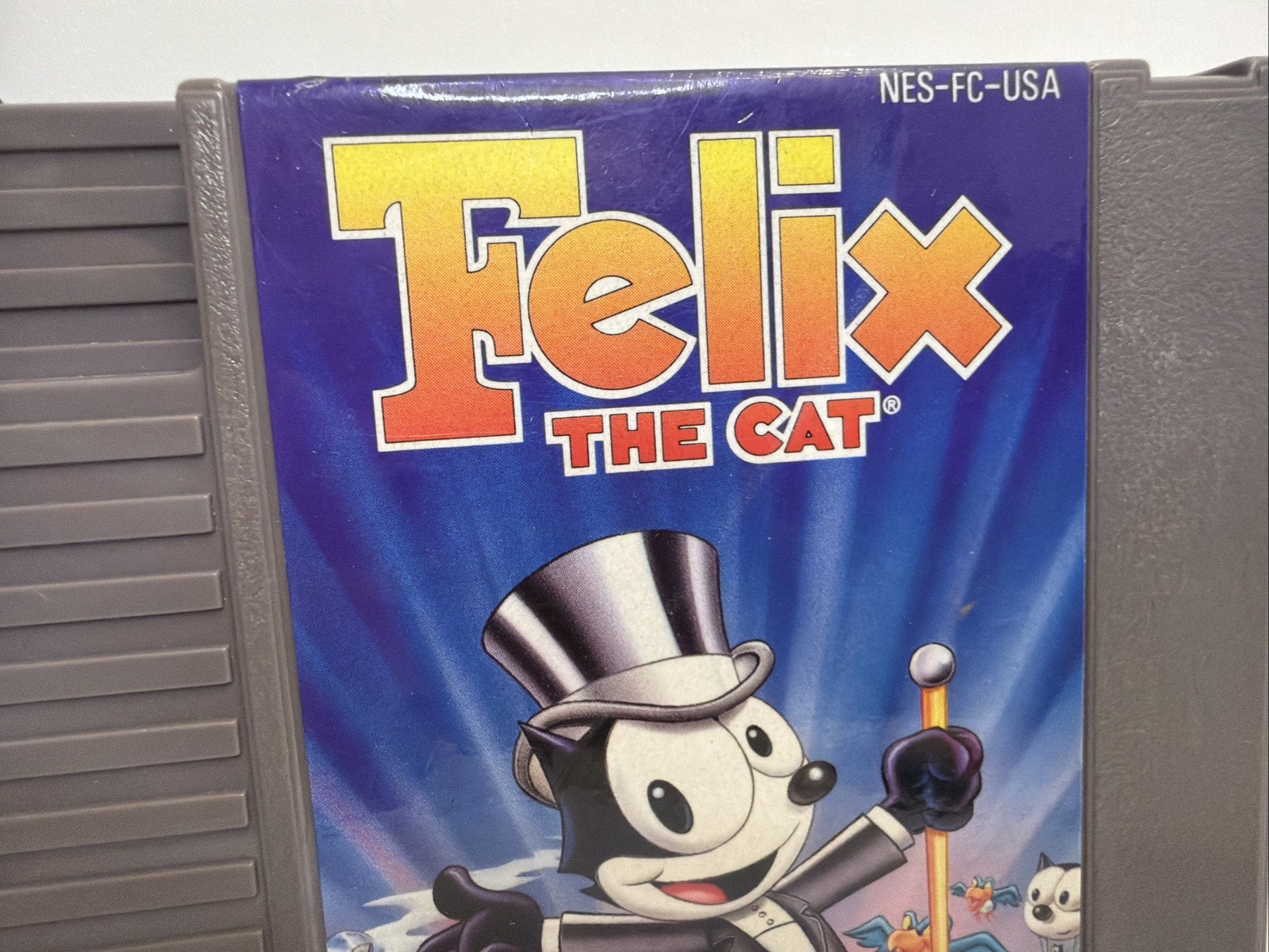 Felix the Cat Nintendo NES +Dustcover Tested Authentic CLEAN