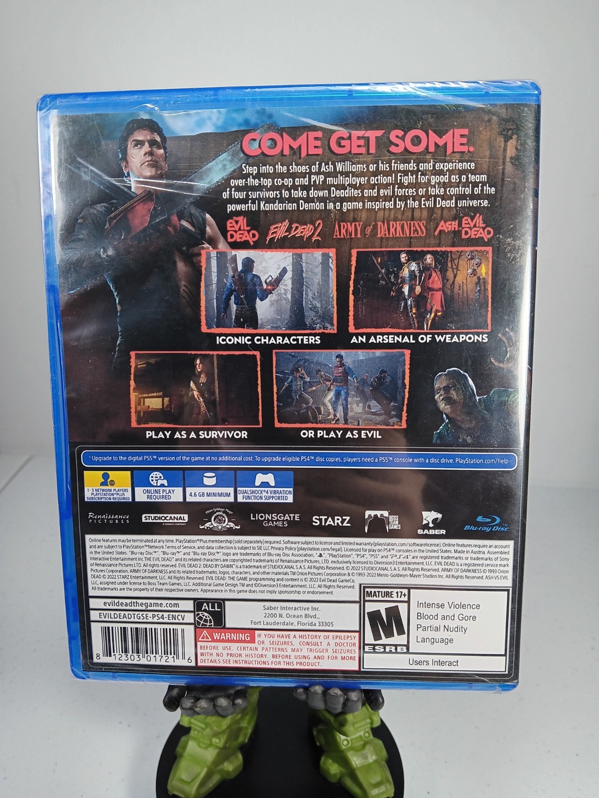 Evil Dead: The Game (PlayStation 4, 2022) Brand New