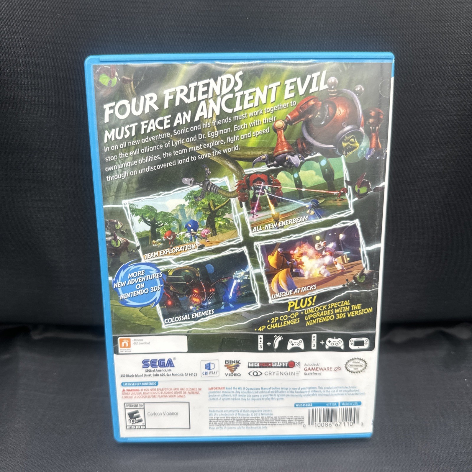 Sonic Boom: Rise of Lyric – Nintendo Wii U