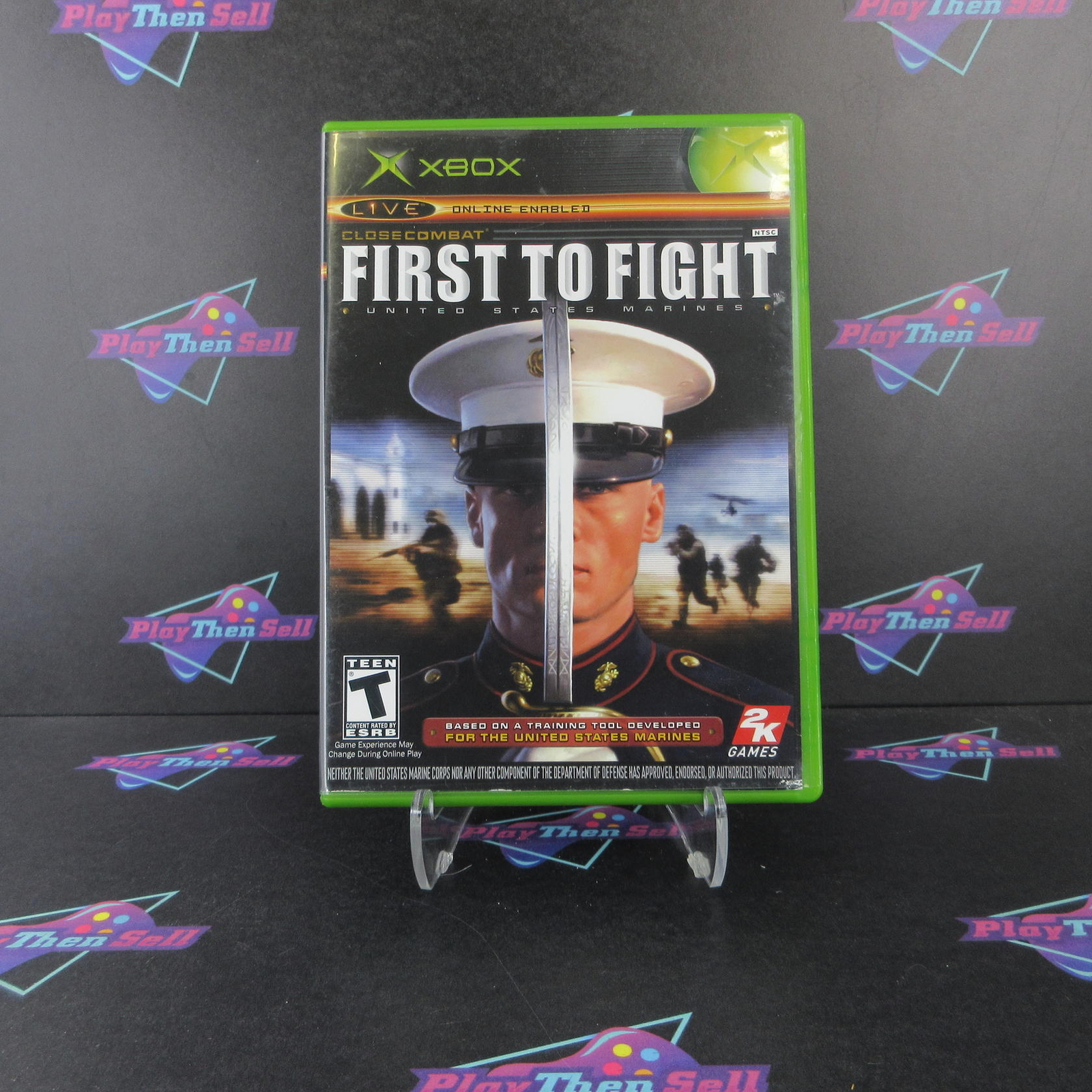 Close Combat First to Fight Xbox + Reg Card Complete – 1 Year Warranty VG