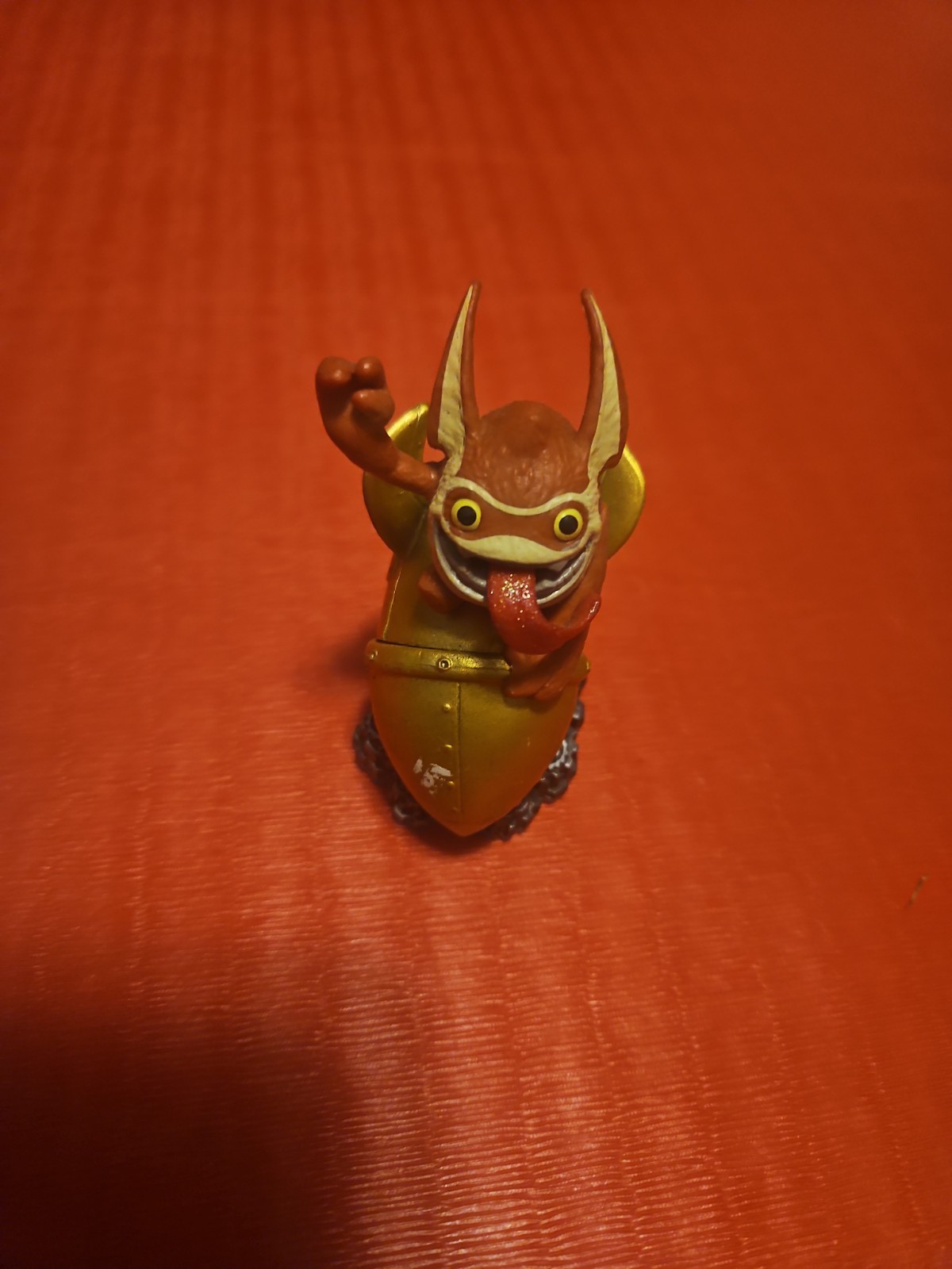 Skylanders SuperChargers Gold Rusher Vehicle – Trigger Happy Figure – Untested