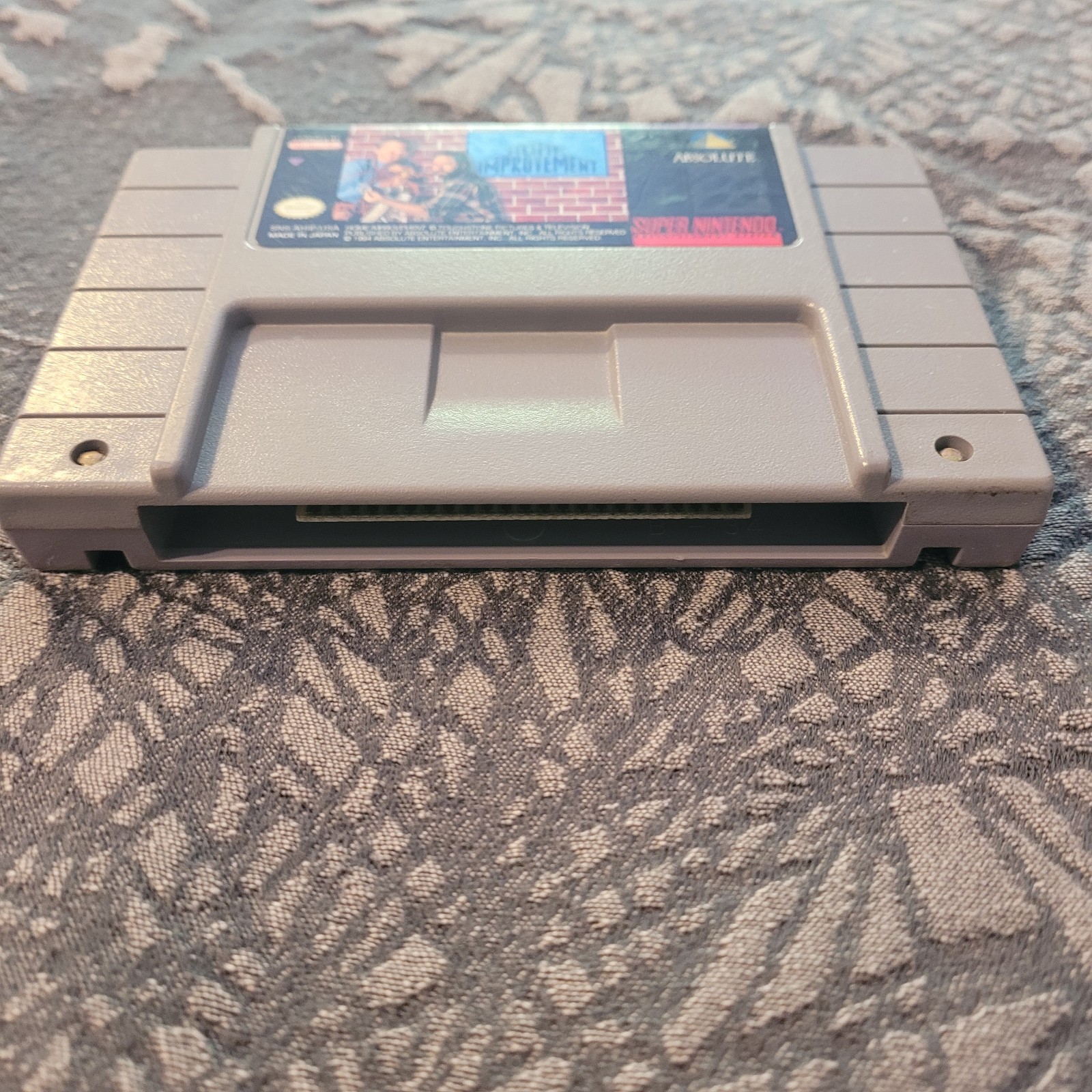 Home Improvement (Super Nintendo SNES, 1994) Authentic Game See Pics