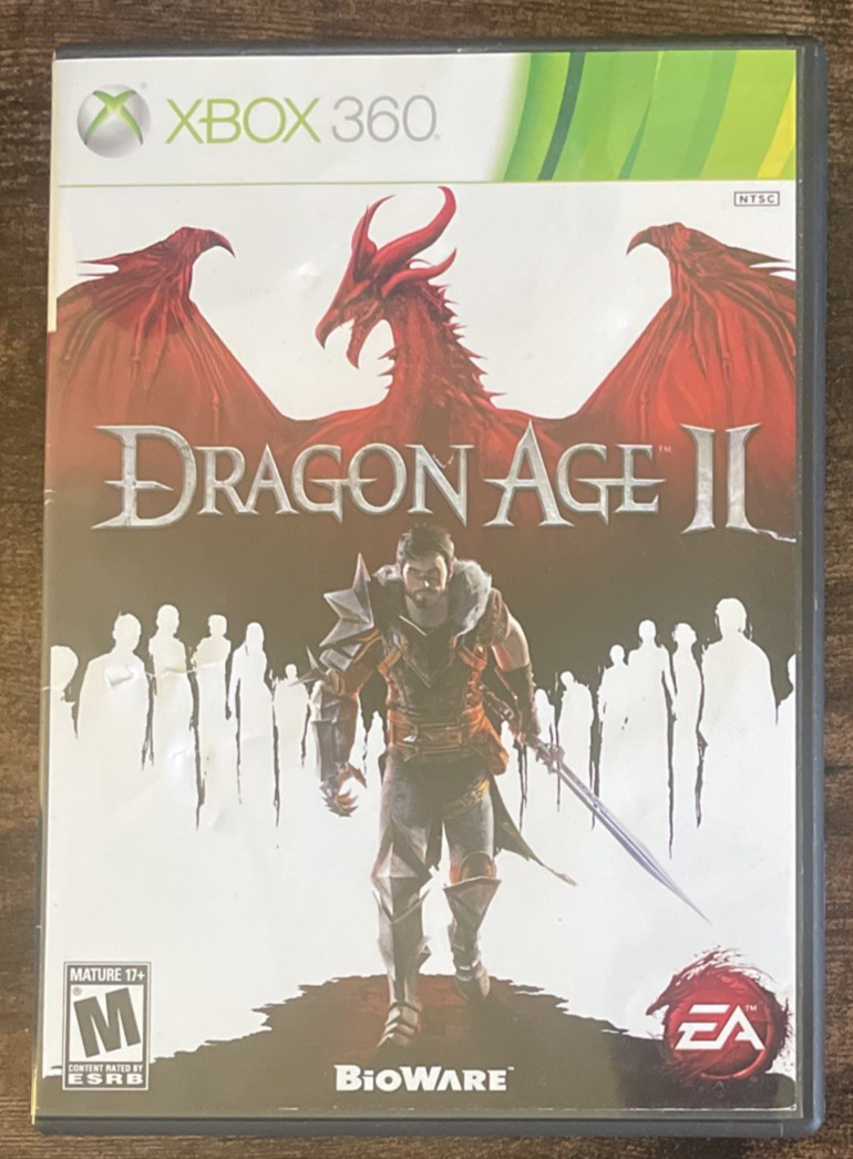 Dragon Age 2 Xbox 360 Video Game w/ Manual F5019-B