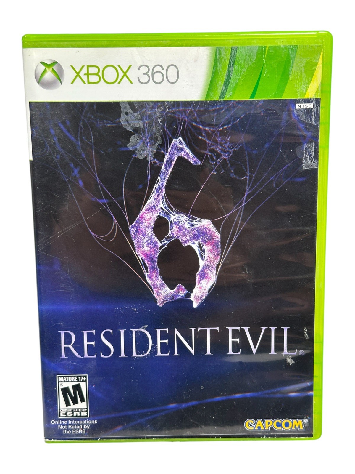 Resident Evil 6 (Microsoft Xbox 360, 2012) No Manual – Tested