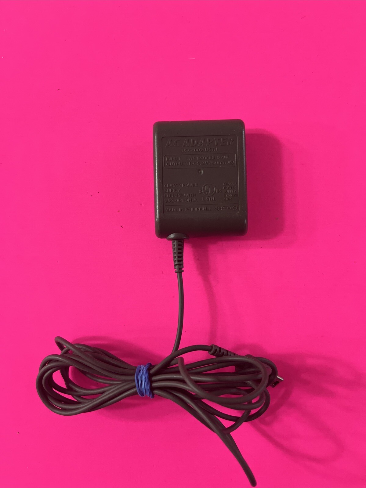 Ds Lite USG-002 AC Adapter OEM Nintendo Home Wall Charger #3a