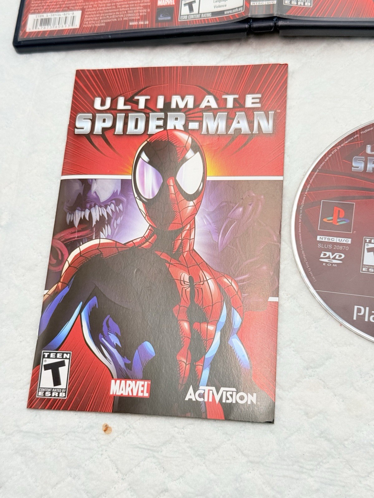 Ultimate Spider-Man (PlayStation 2, PS2)Complete CIB😱🔥