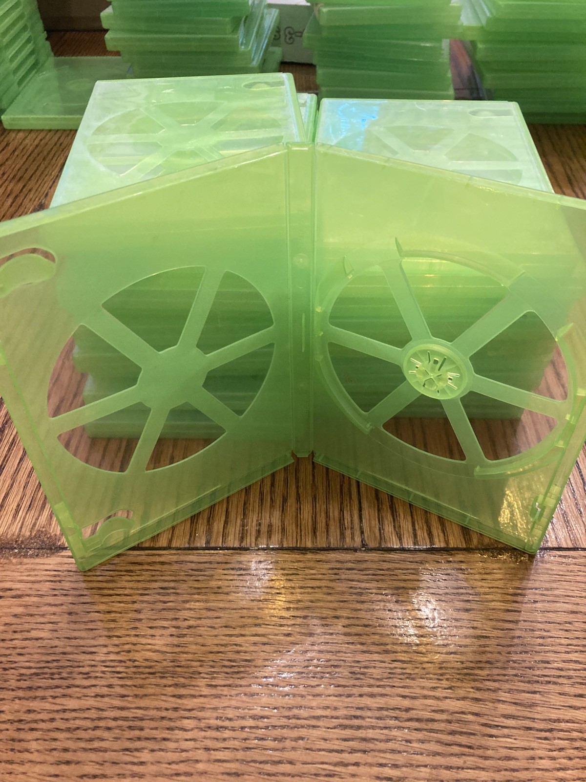 Used Empty Xbox 360 Translucent Green Game Case