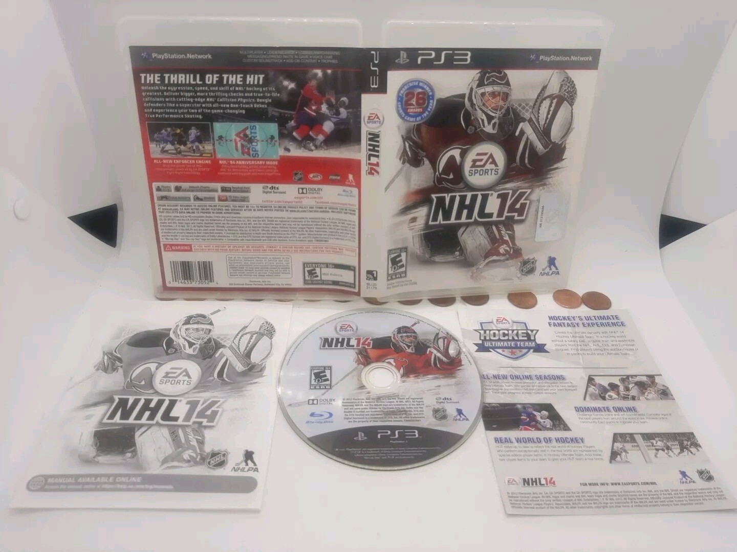 NHL 14 PS3 Playstation 3 – Complete CIB