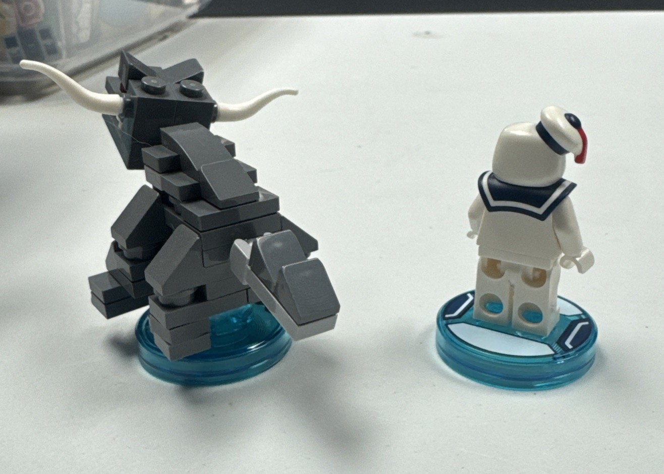 LEGO Dimensions Ghostbusters Fun Pack 71233 Stay Puft Devil Dog 100% Complete