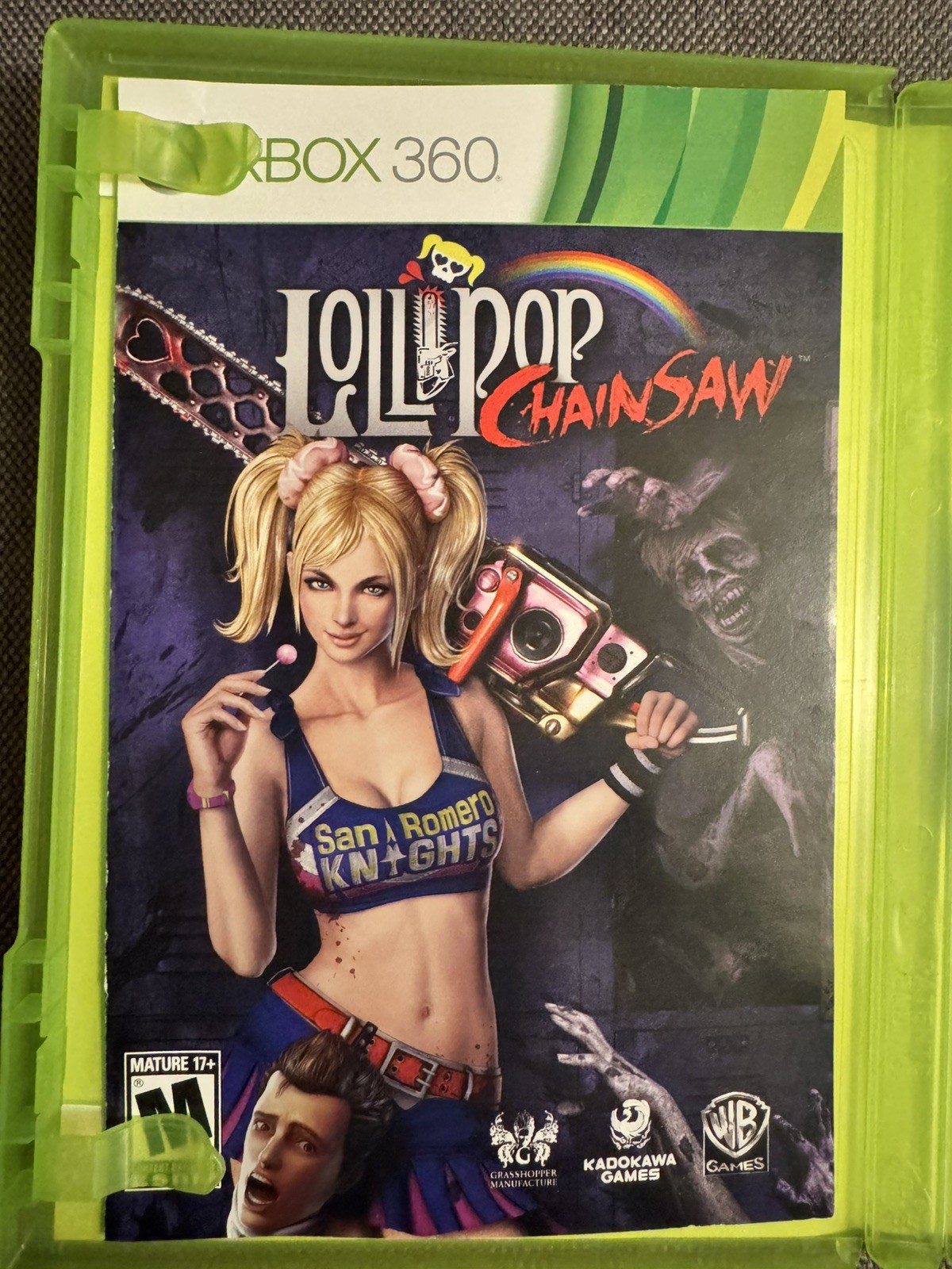 Lollipop Chainsaw (Microsoft Xbox 360, 2012) CIB Complete – Tested