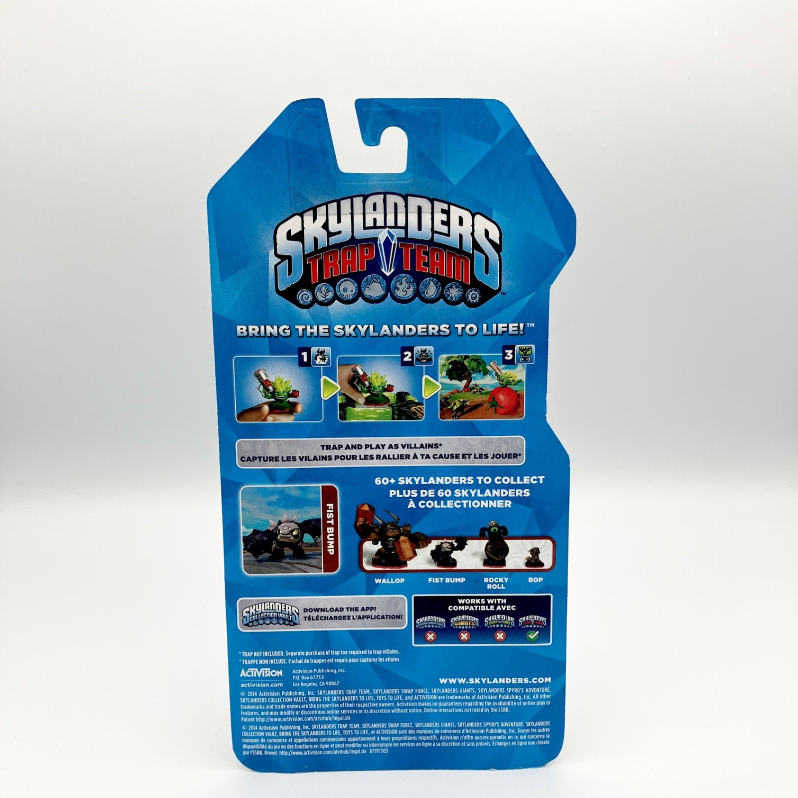 Skylanders Trap Team Fist Bump Figure Character NIB Activision NEW SEALED