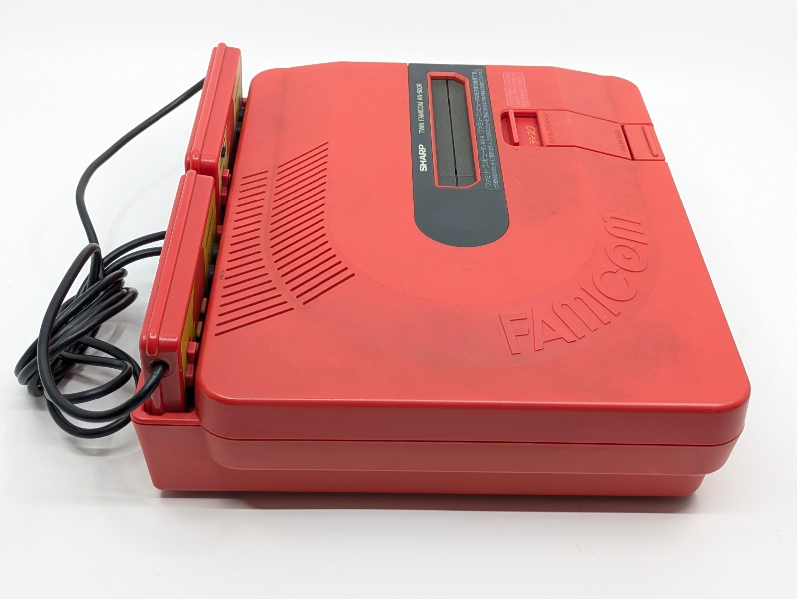 Sharp Twin Famicom AN-500R Red/Black | New Belt | Fully Tested & Working