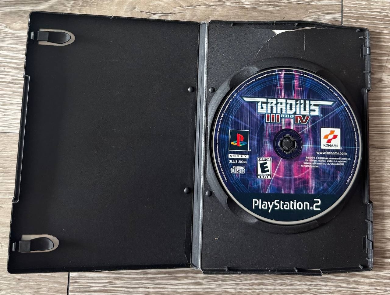 Gradius III and IV PS2 PlayStation 2 Complete Tested Authentic Konami