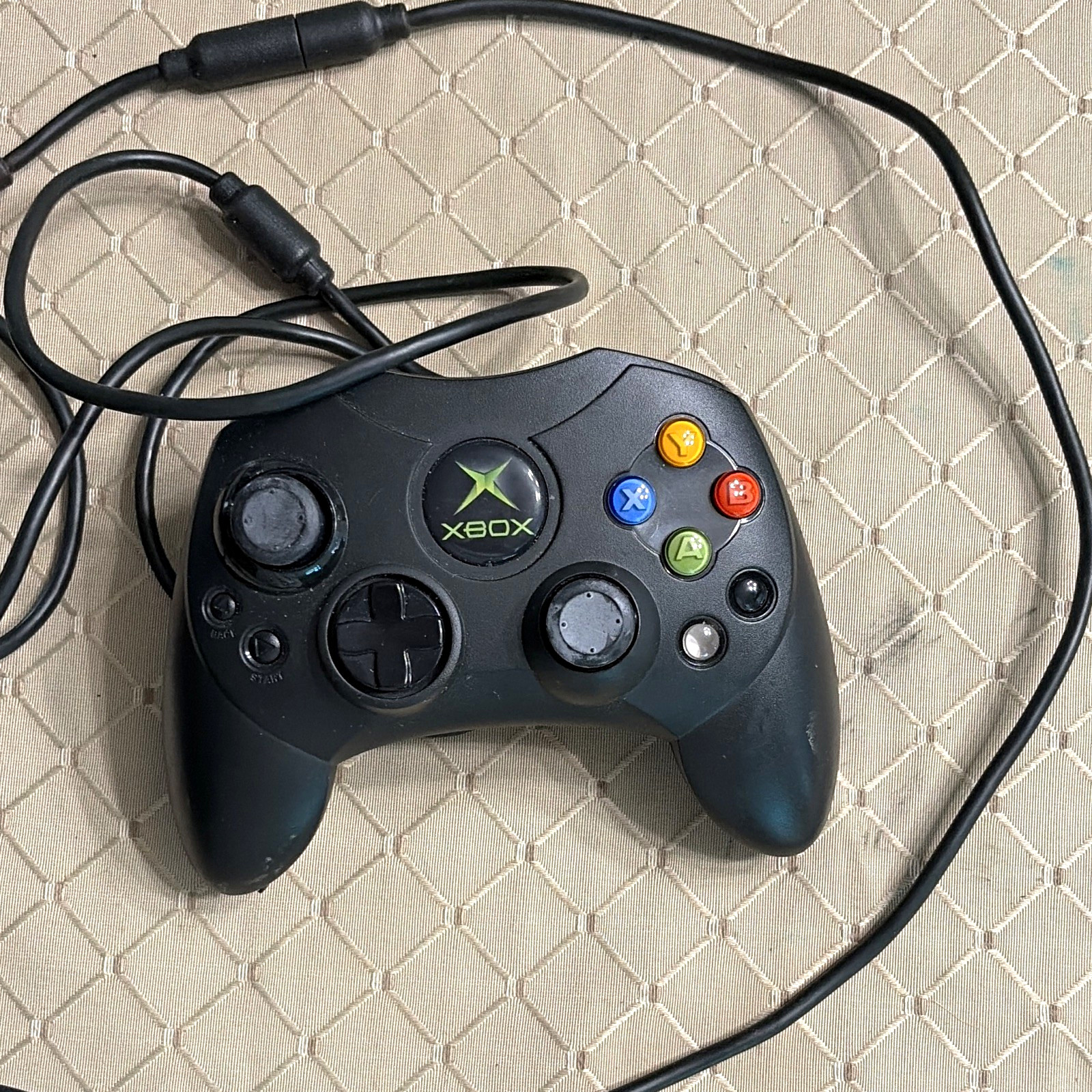 Microsoft Xbox Controller S Wired UNTESTED. Breakaway cable