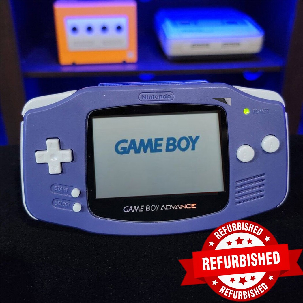Nintendo Game Boy Advance Console System Cleaned Tested New Indigo CaseReneweds