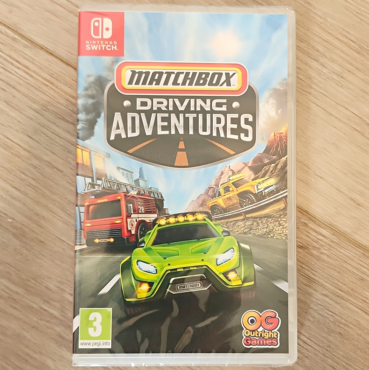 Outright Games Matchbox Driving Adventures Switch Racing Multiplayer PAL PEGI 3