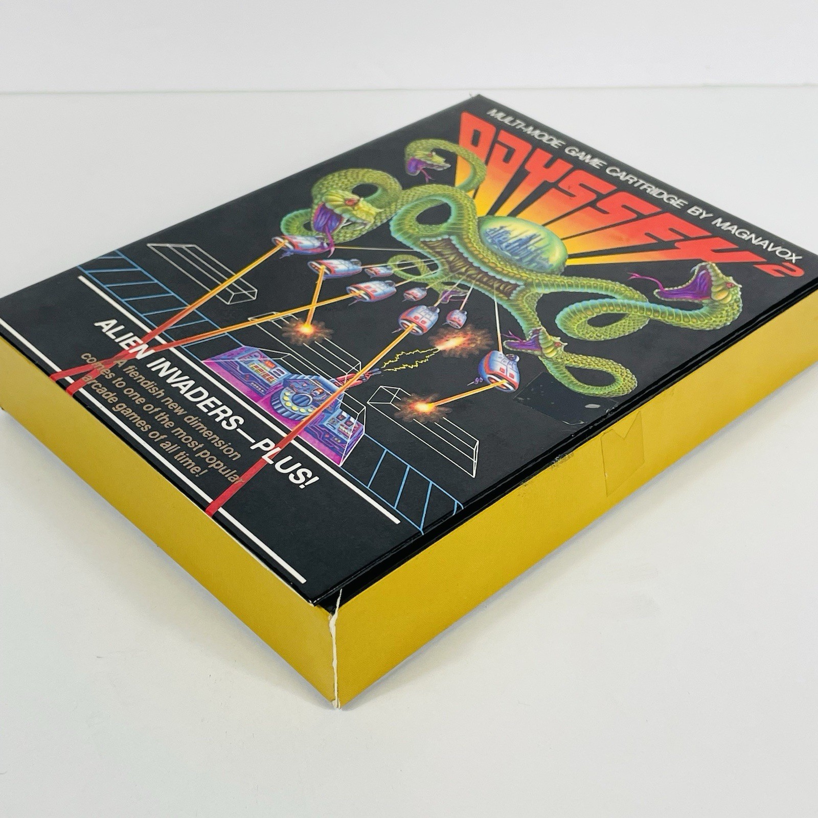 Alien Invaders Plus for Magnavox Odyssey 2 in Box with Manual