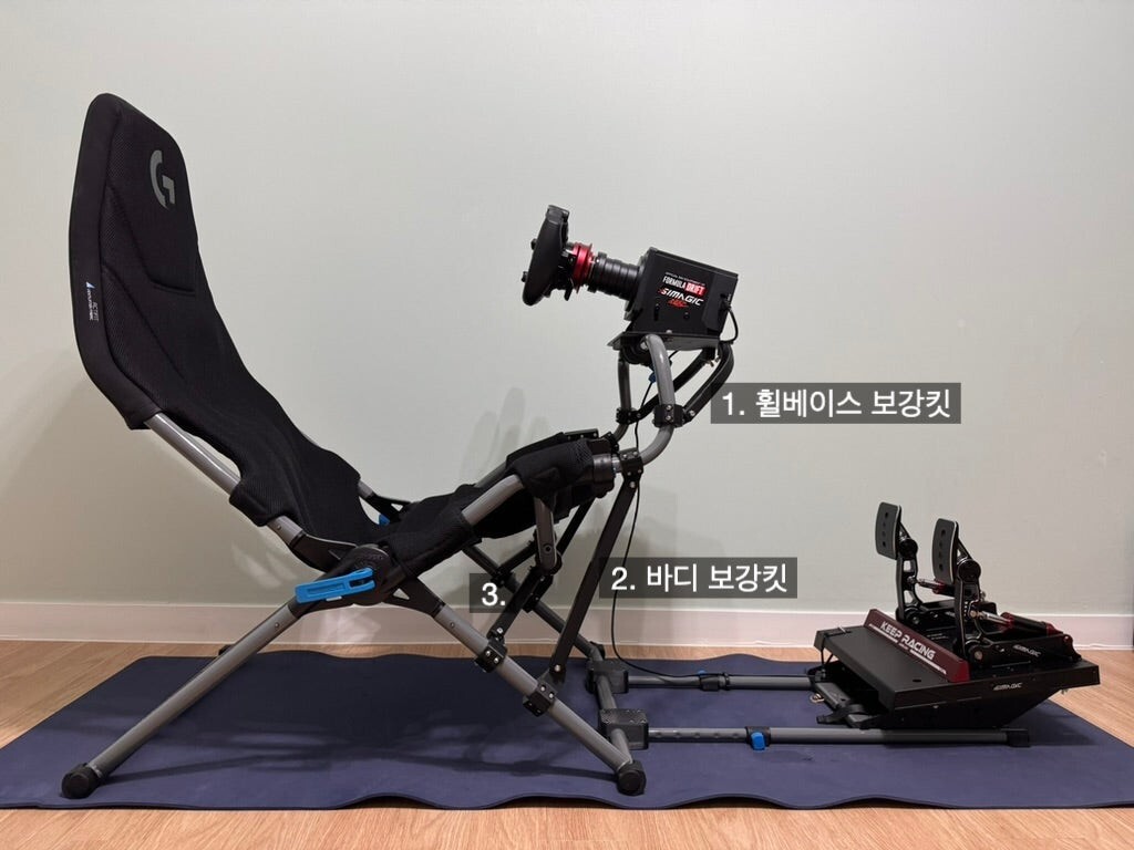 Playseat Challenge X Logitech G Edition Full Reinforcement Kit (4 Types)