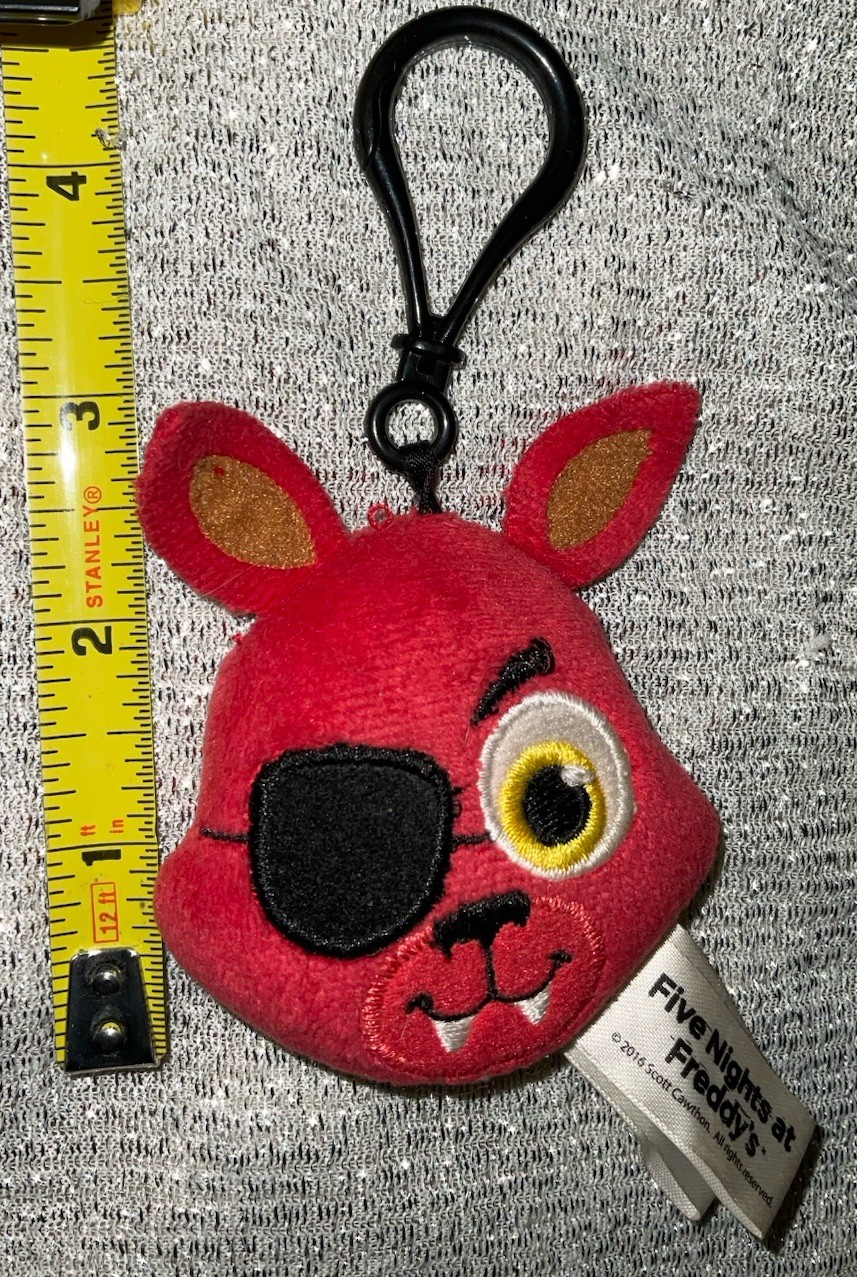 Funko Five Nights at Freddy’s Foxy Plush Backpack Clip See Pics