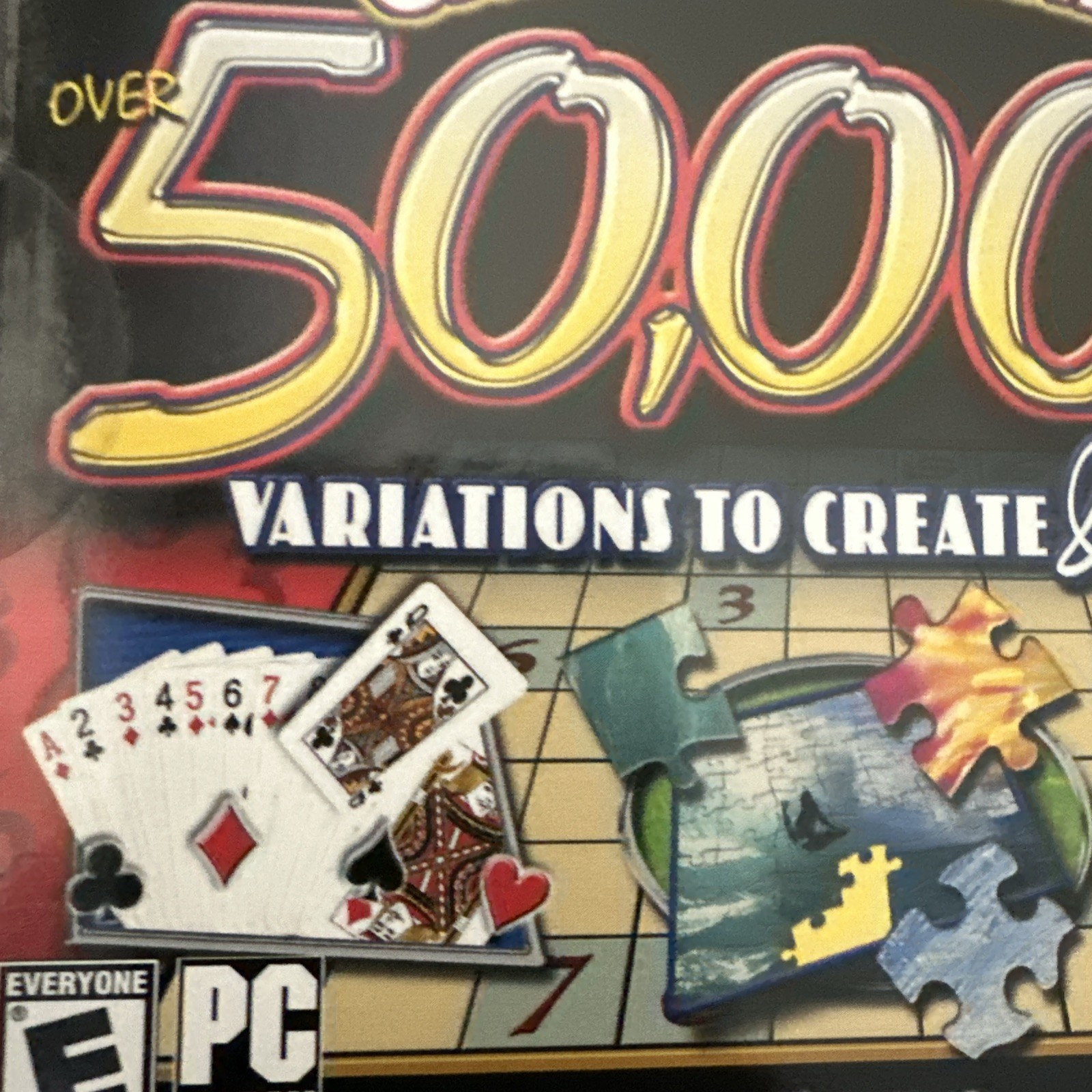 Galaxy of Games 50,000 (PC, 2008) Variations To Create & Plays U20