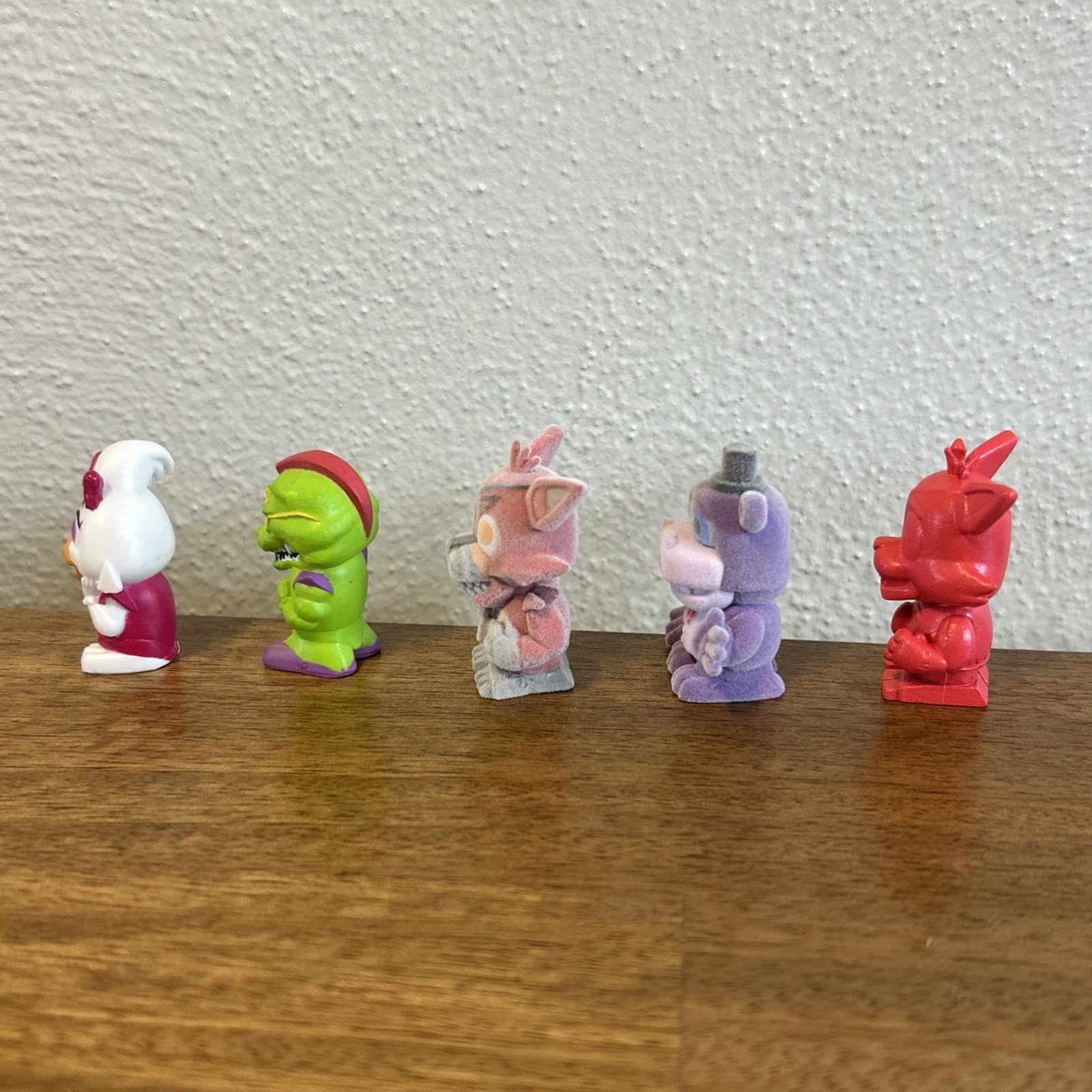 Five Nights At Freddys Faz’s Fizzy Station Mini Figure Lot 5 FNAF Mr Hippo Foxy
