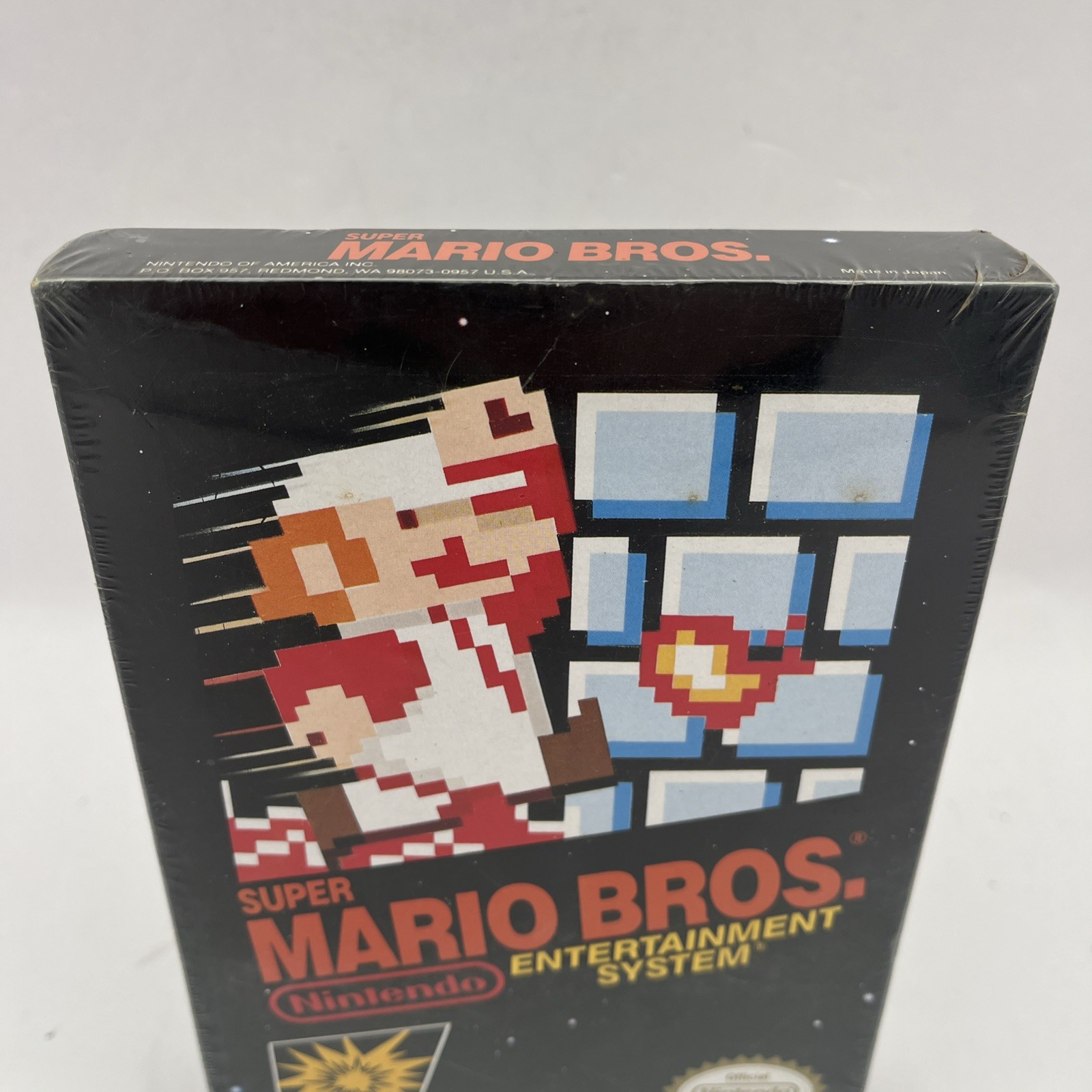 Super Mario Bros Nintendo NES Game H-Seam REV-A Oval Seal SOQ R BRAND NEW SEALED