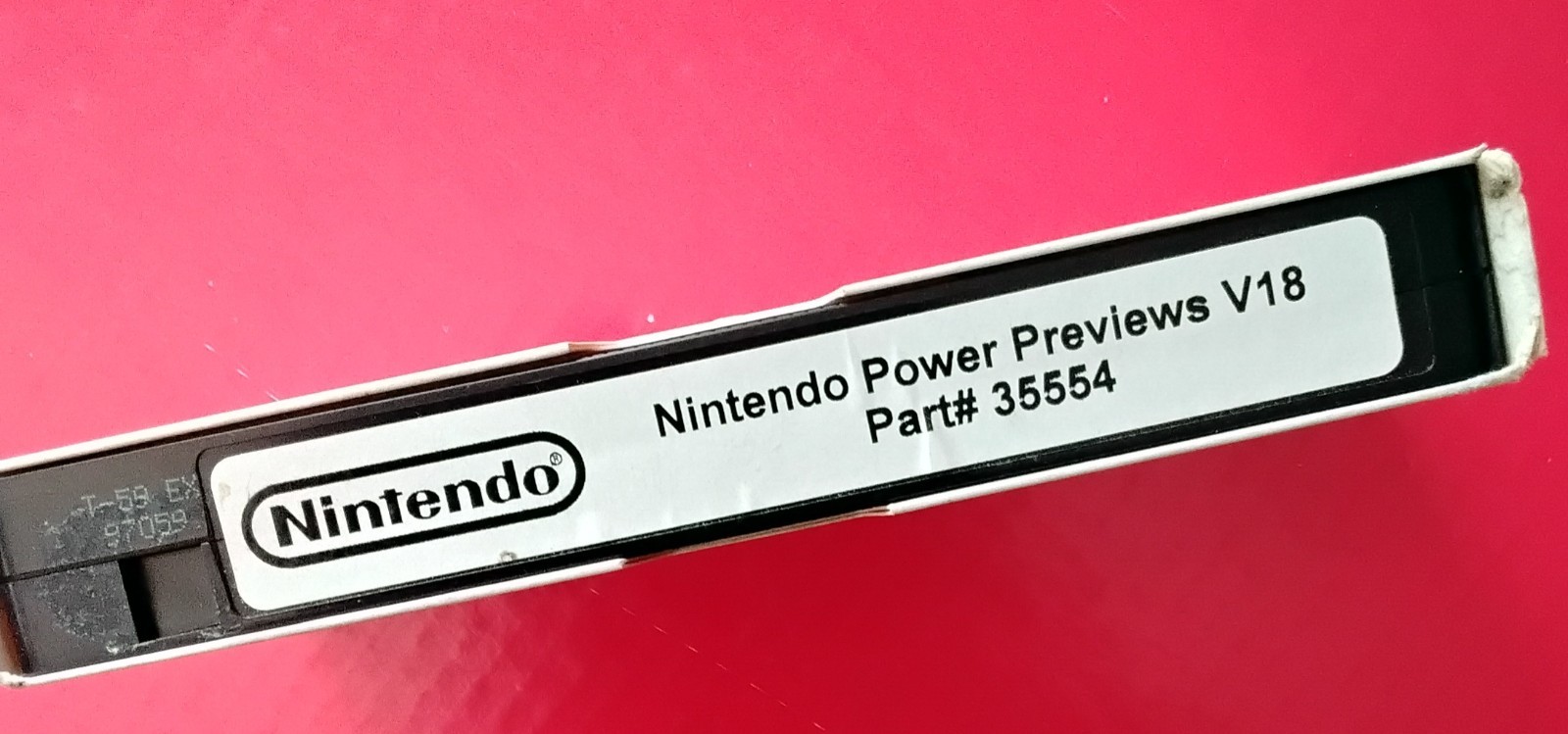 Rare early 2000s Nintendo Power Previews vs.18 approx 60 min.VHS promo loop demo