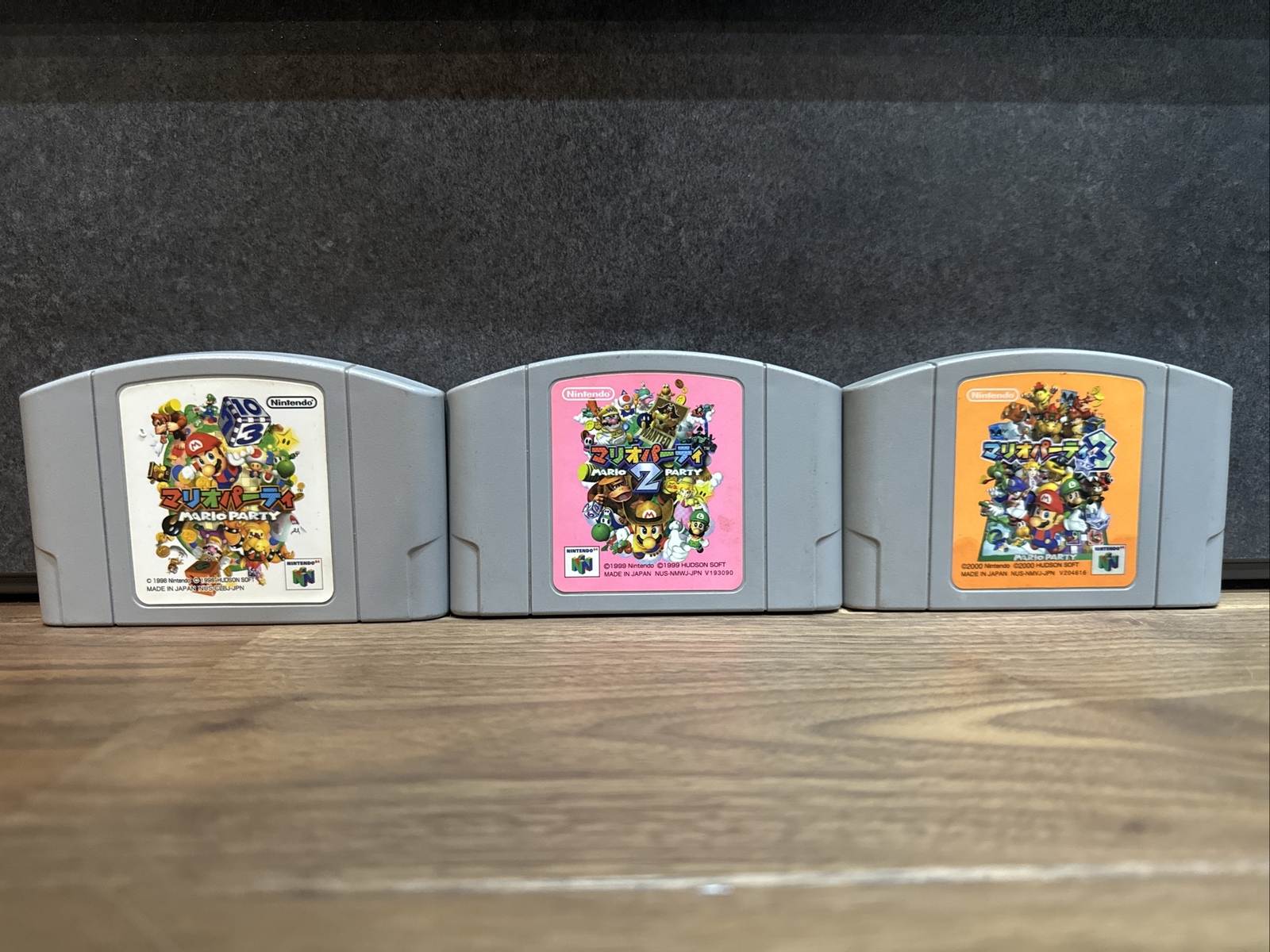 MARIO PARTY 1 2 3 set Nintendo 64 N64 JP Japan Import