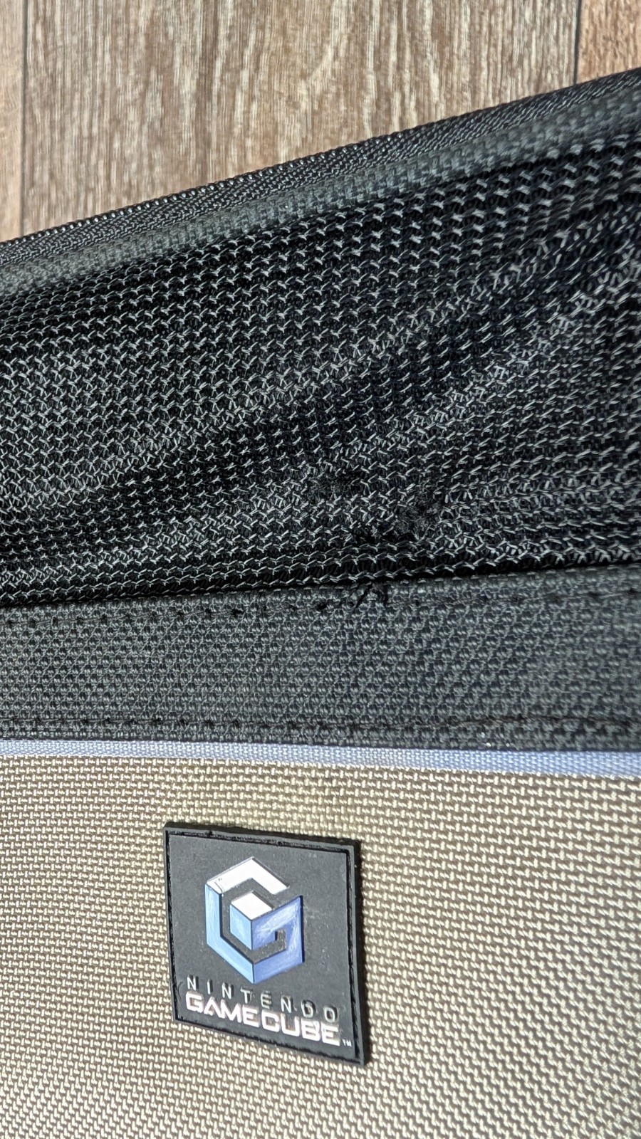 Nintendo GameCube Carrying Case Travel Bag Black/Gray