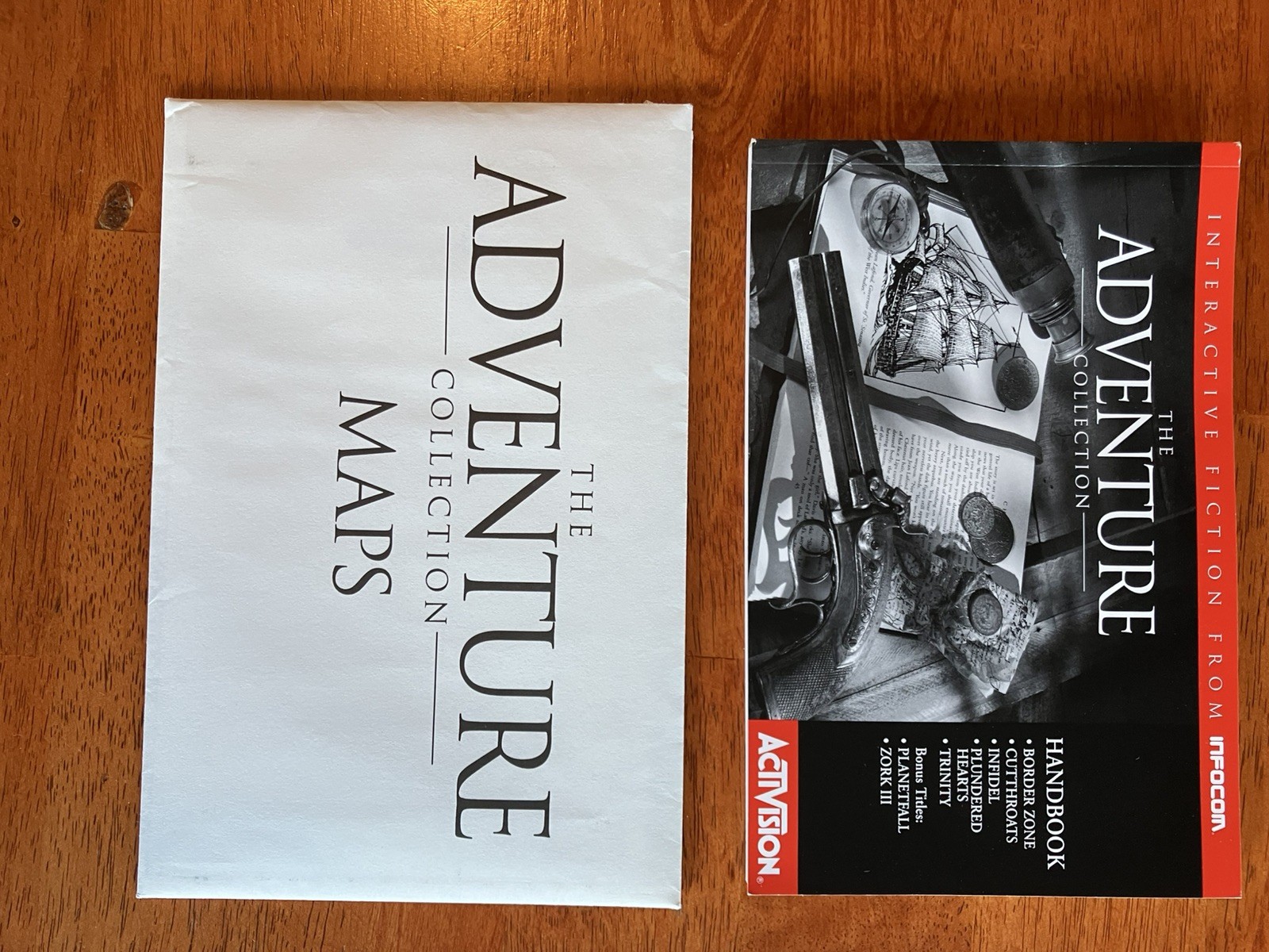 Infocom ADVENTURE COLLECTION IBM & Mac CD-ROM Big Box. Open Box- Sealed CD