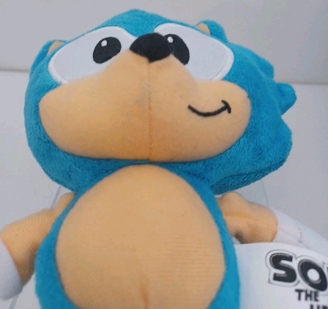 Sonic the Hedgehog Washable Plush Doll Jakks Pacific 2021 Sega