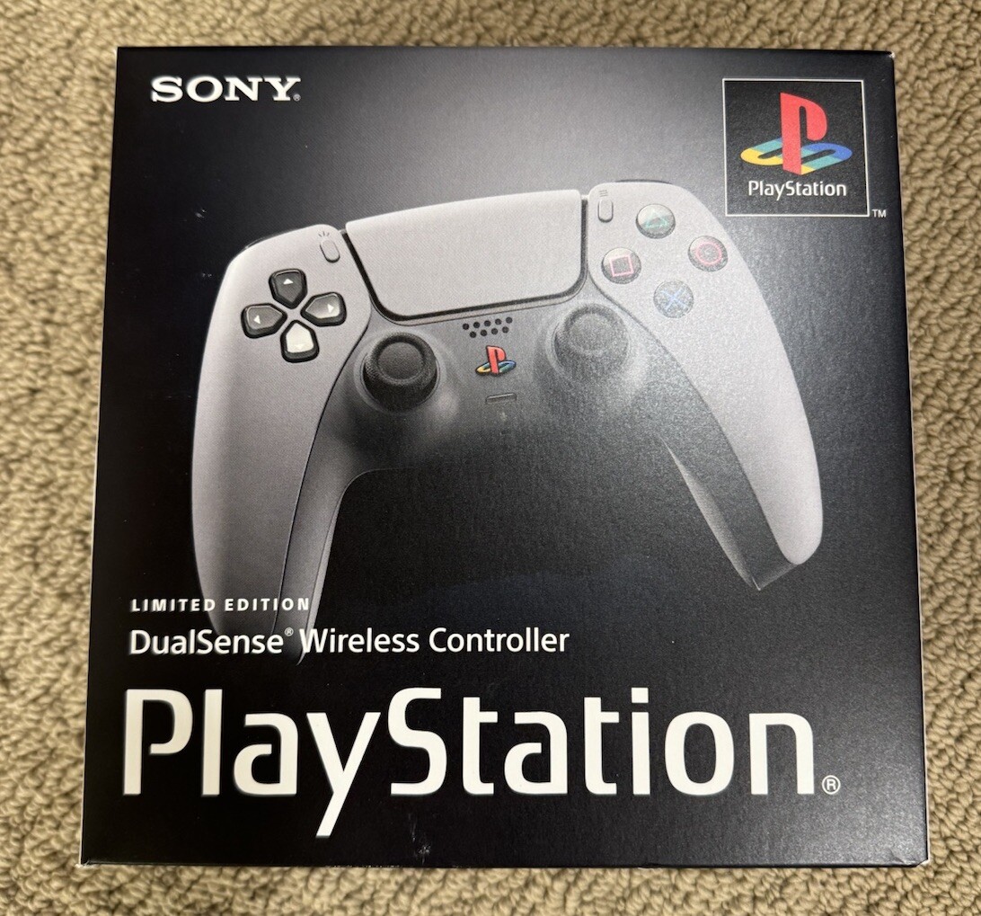 PS5 Digital Slim 30th Anniversary Edition Bundle W/ Disc Drive & 30th DualSense