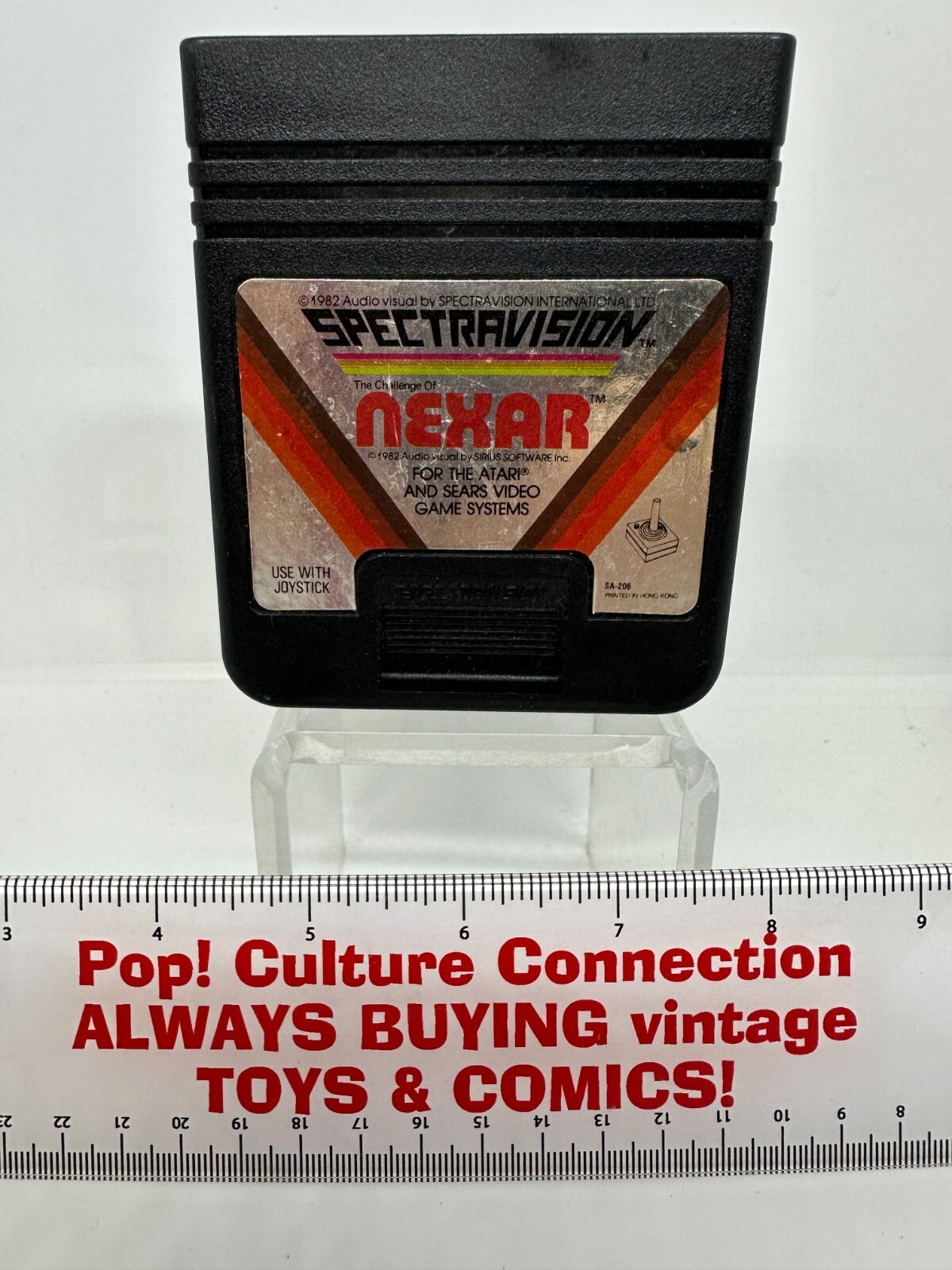 1982 Atari 2600 Spectravision The Challenge Of Nexar Game Only Inv-1142