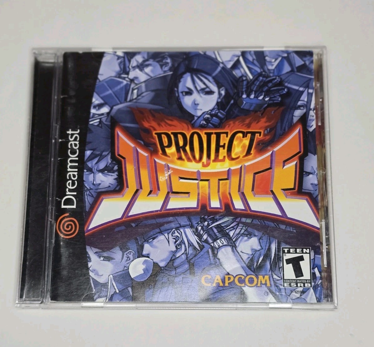 Project Justice for Sega Dreamcast (CIB, North America) **Broken Disc** READ