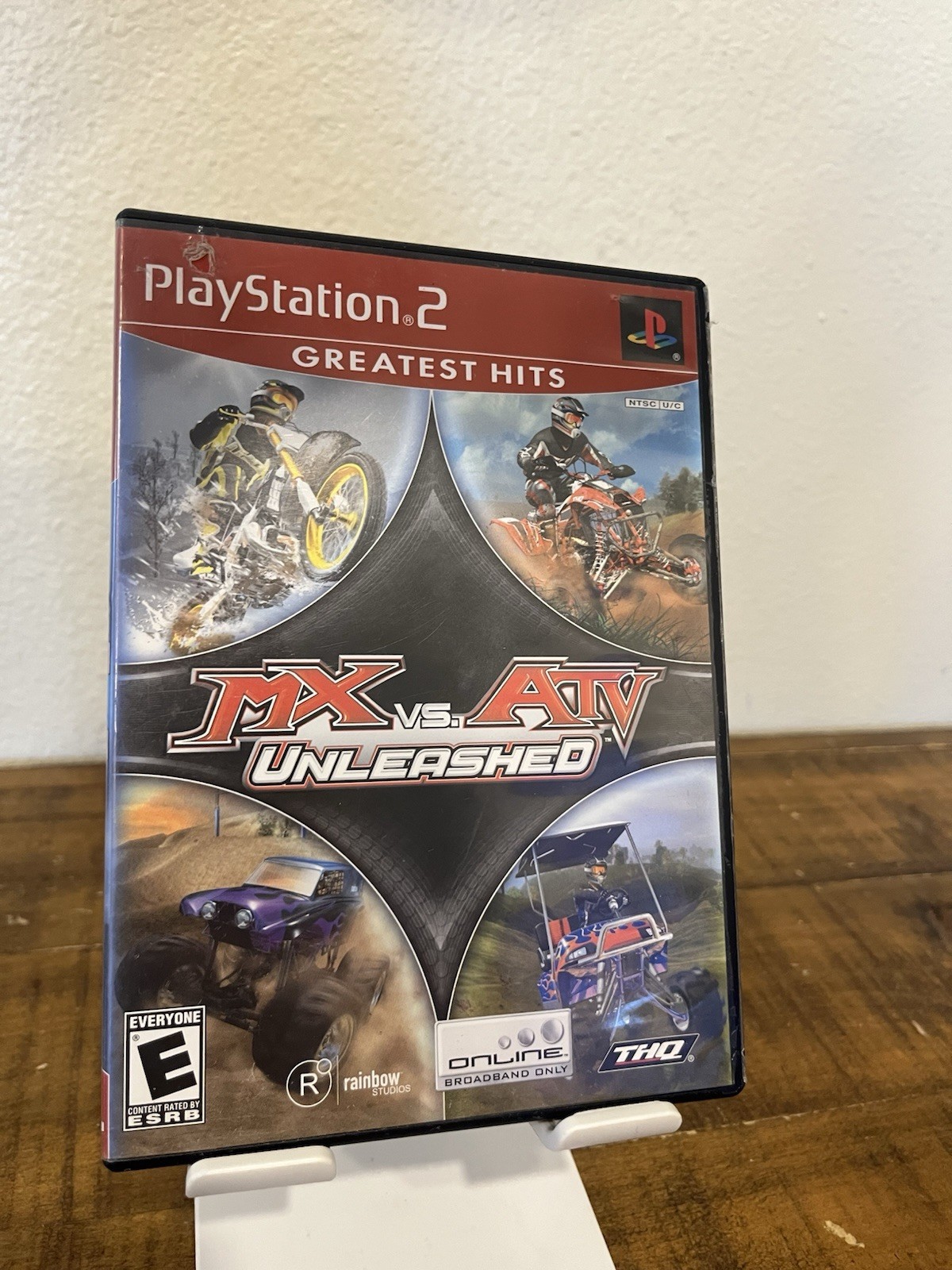 MX vs. ATV Unleashed Off Road Sony PlayStation 2 Without Manual Nor Memory Card