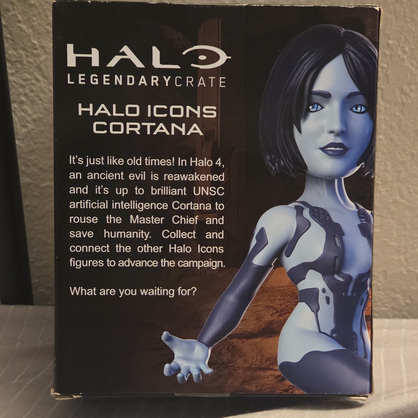 Loot Crate Cortana Halo Icons Action Figure Collect & Connect Halo 4