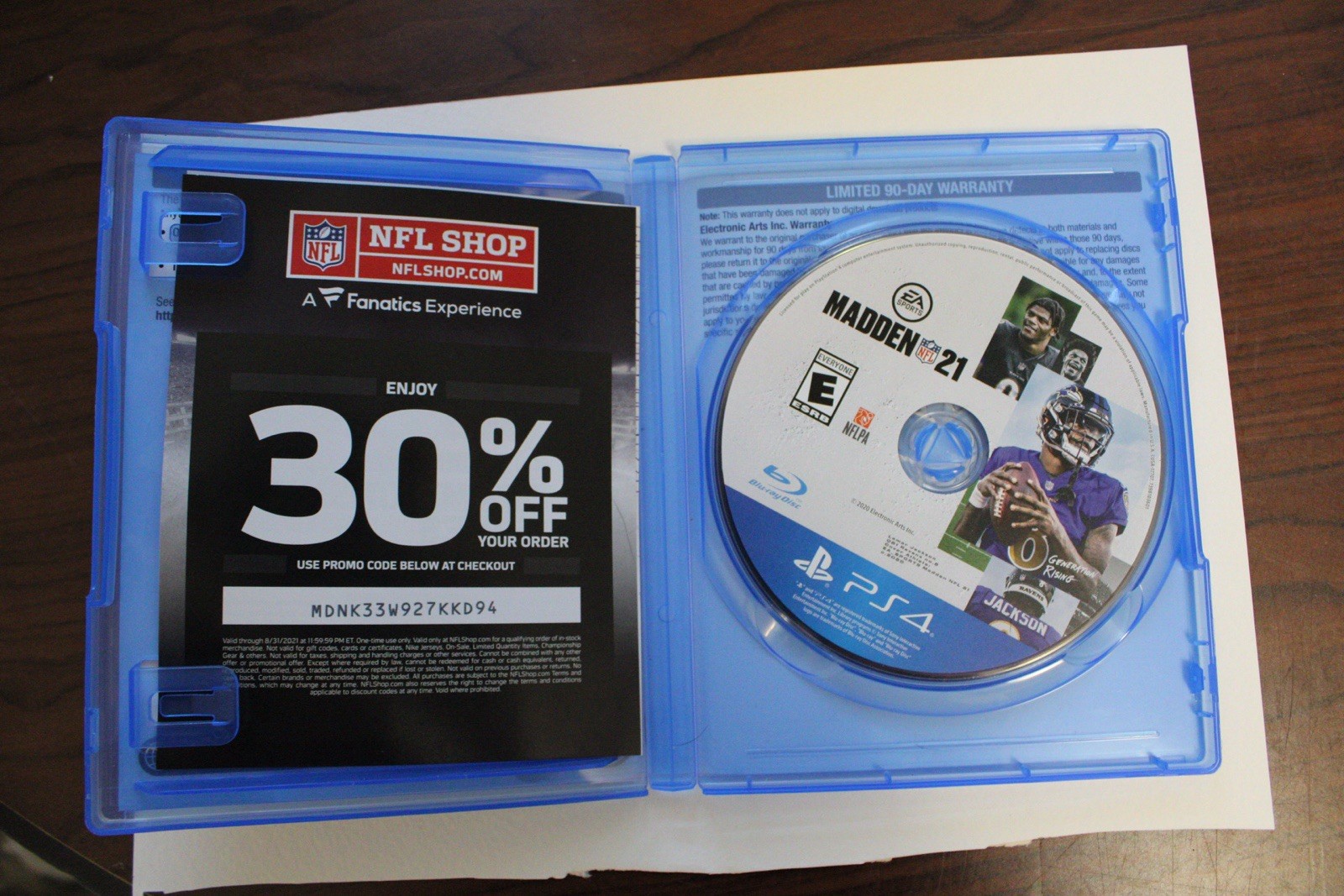 EA SPORTS Madden NFL 21 American Football Sports PS4 Multiplayer Online