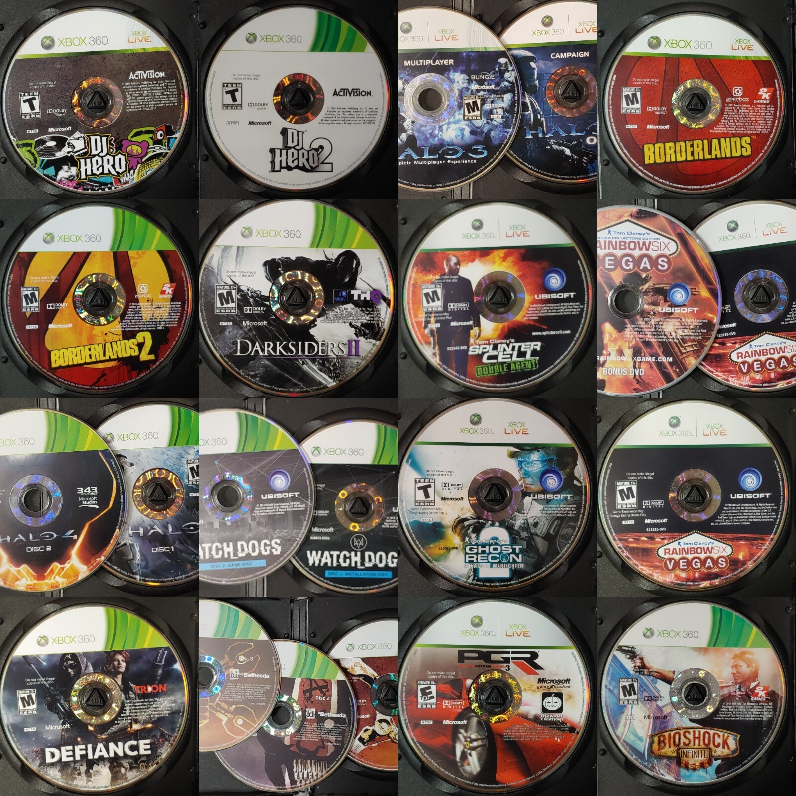 Xbox 360 Video Games Disc Only Huge Selection You Choose Super Fast Shipping