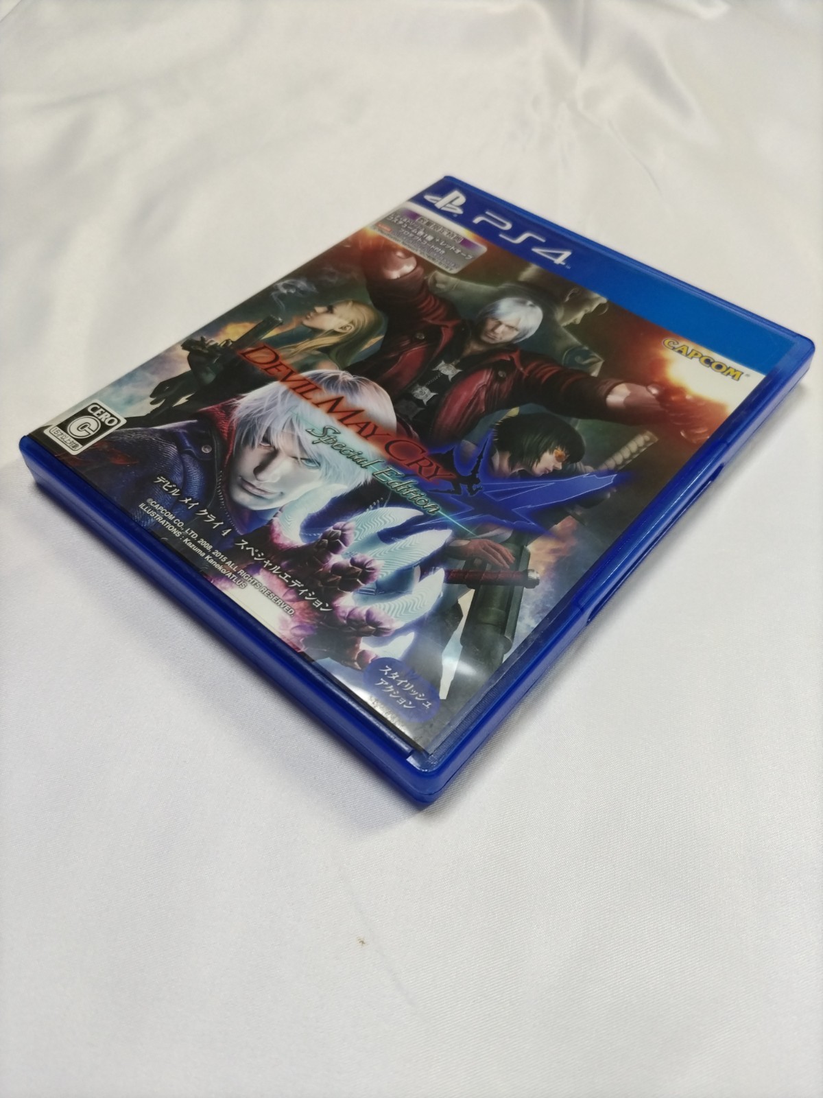 PS4 DMC Devil May Cry 4 Special Edition CAPCOM w/Manual CIB Good Cleaned Japan