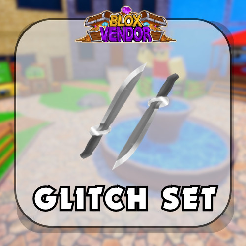 Murder Mystery 2 MM2 | Glitch Set | Common Knives and Guns