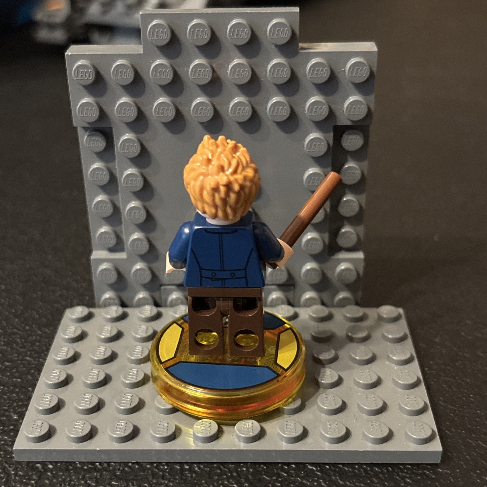 LEGO Dimensions Newt Scamander Minifigure w/Game Tags 71253 Fantastic Beasts