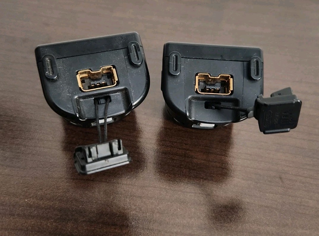 Lot Of 2 Official Genuine Nintendo Wii Motion Plus Adapter OEM Sports Resort